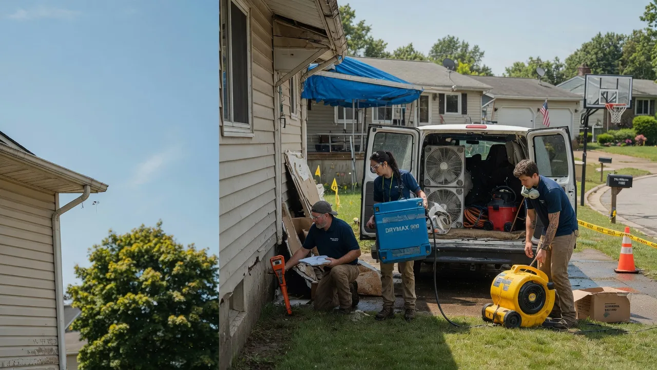 Ceiling Leak Cleanup in Schaller, IA near me